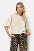 Âme antwerp laurent wool sweater ecru round neck